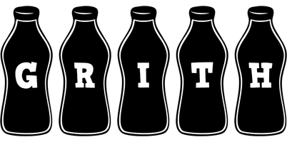 Grith bottle logo