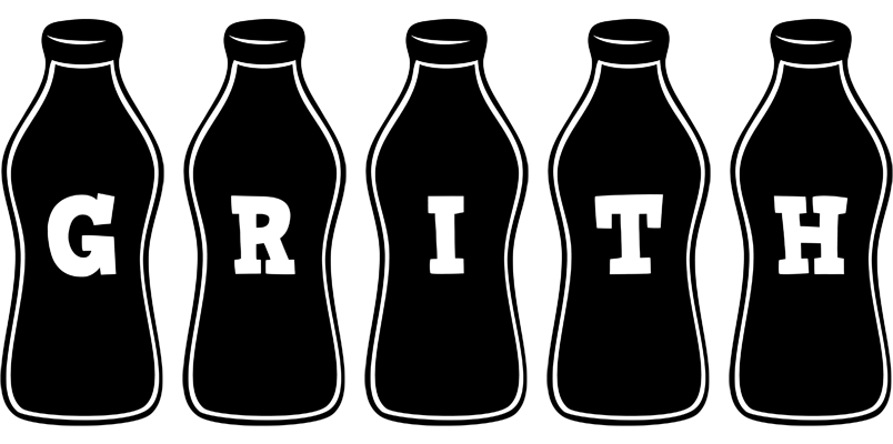 Grith bottle logo
