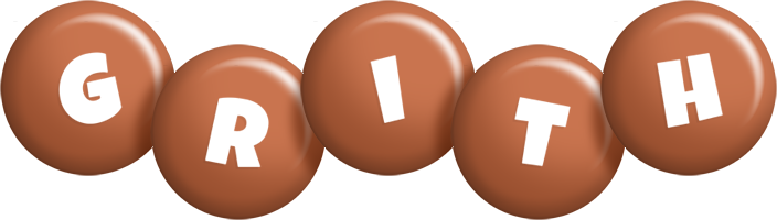 Grith candy-brown logo