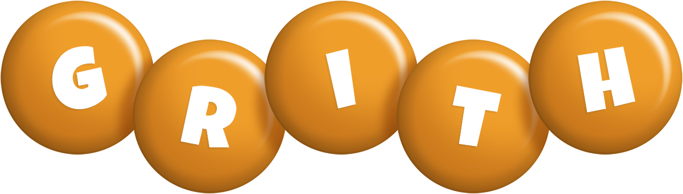 Grith candy-orange logo