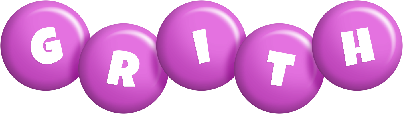 Grith candy-purple logo