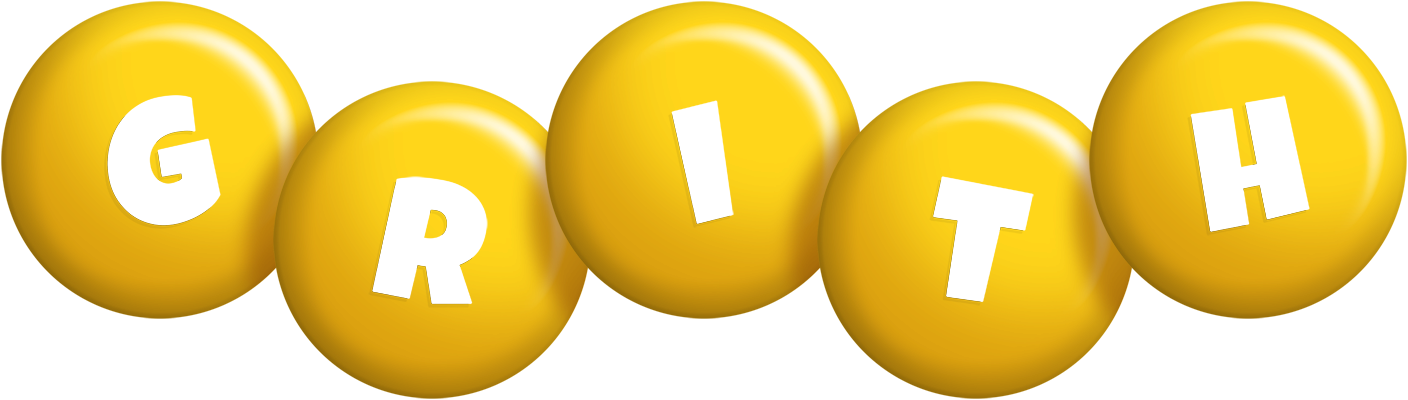 Grith candy-yellow logo