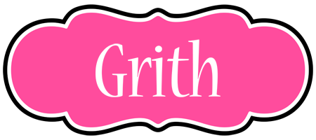 Grith invitation logo