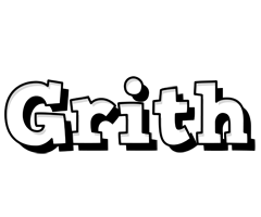 Grith snowing logo