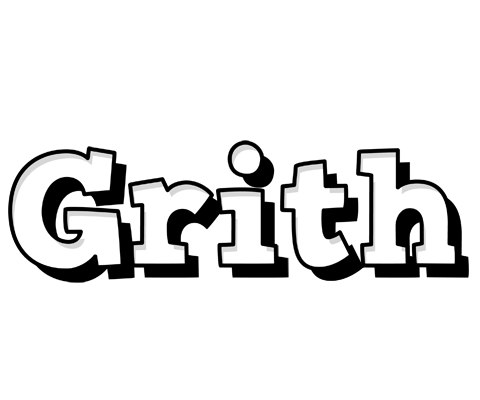 Grith snowing logo
