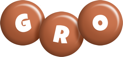 Gro candy-brown logo