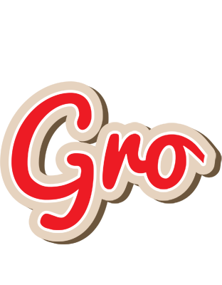 Gro chocolate logo
