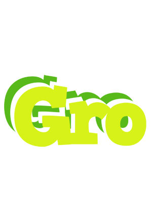 Gro citrus logo