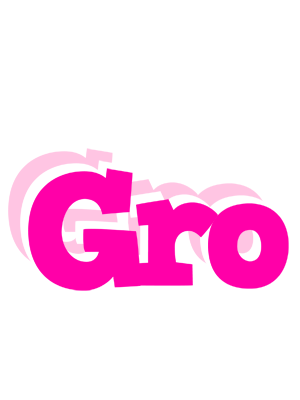 Gro dancing logo
