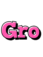 Gro girlish logo