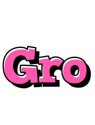 Gro girlish logo