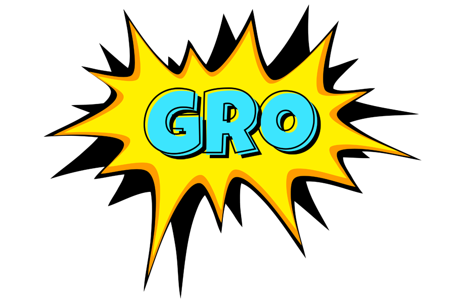 Gro indycar logo