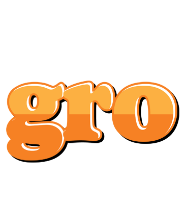 Gro orange logo