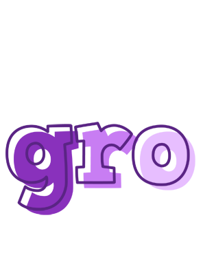Gro sensual logo