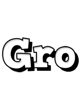 Gro snowing logo