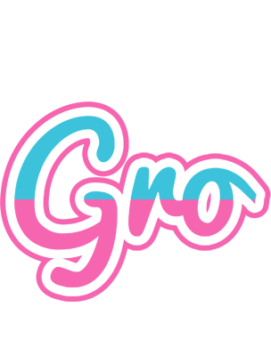 Gro woman logo