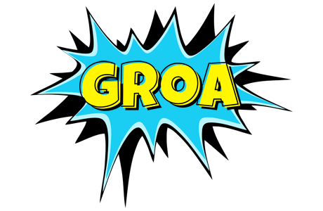 Groa amazing logo