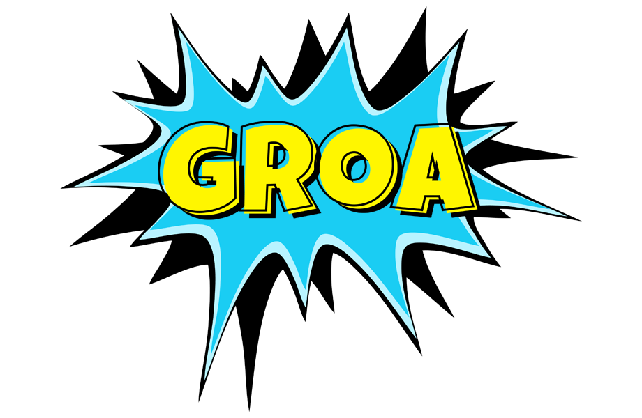 Groa amazing logo