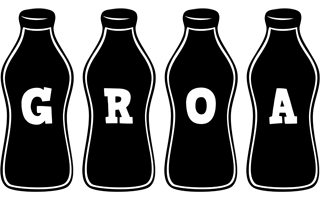 Groa bottle logo