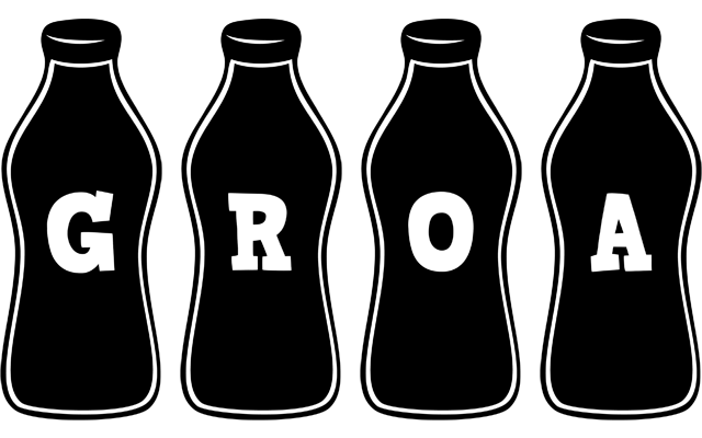 Groa bottle logo