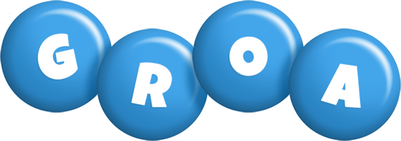 Groa candy-blue logo