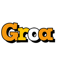 Groa cartoon logo