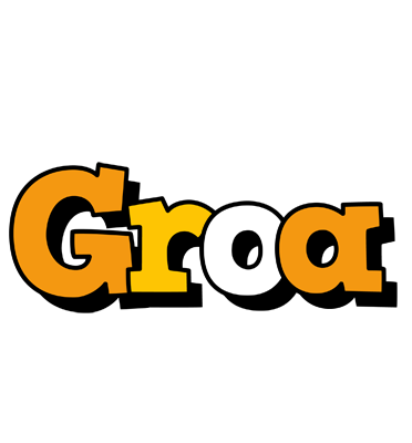 Groa cartoon logo