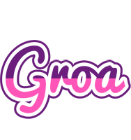 Groa cheerful logo