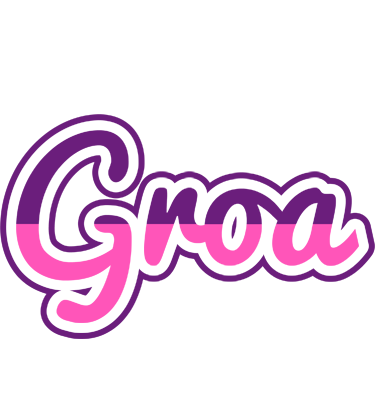 Groa cheerful logo