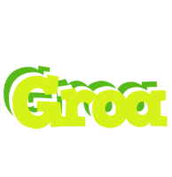 Groa citrus logo