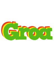 Groa crocodile logo