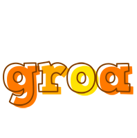 Groa desert logo