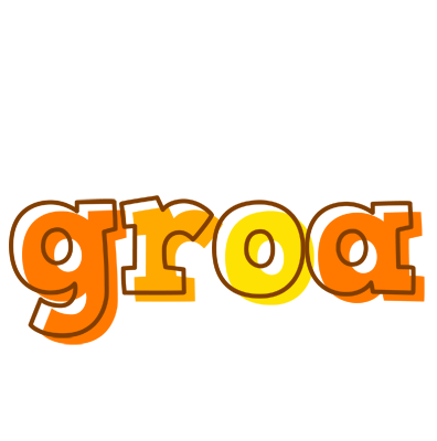 Groa desert logo