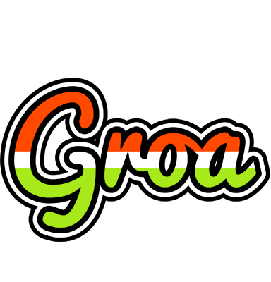 Groa exotic logo