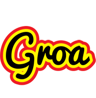 Groa flaming logo