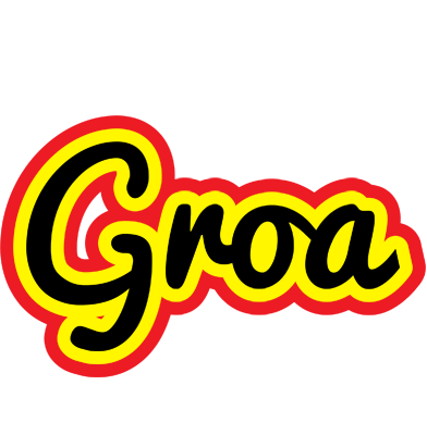 Groa flaming logo