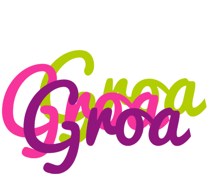 Groa flowers logo