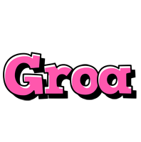 Groa girlish logo