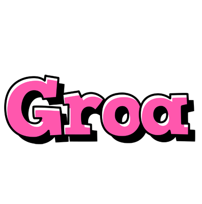 Groa girlish logo