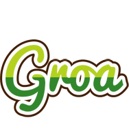 Groa golfing logo