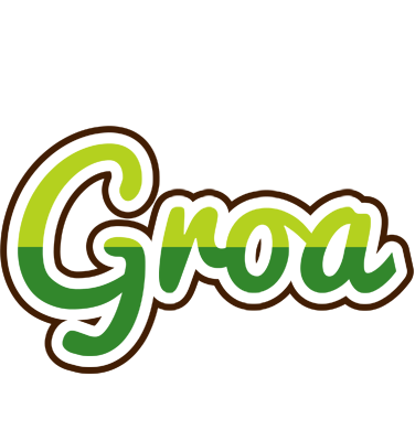 Groa golfing logo