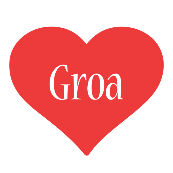 Groa love logo
