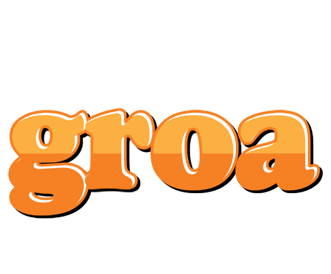 Groa orange logo