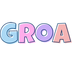 Groa pastel logo