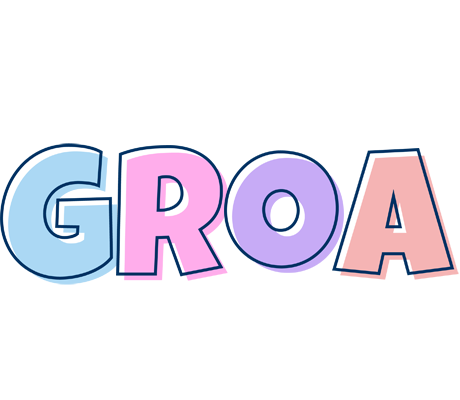 Groa pastel logo