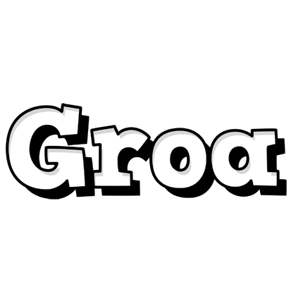 Groa snowing logo