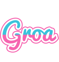 Groa woman logo