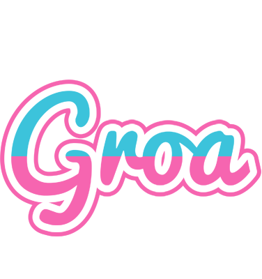 Groa woman logo