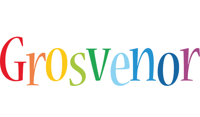 Grosvenor birthday logo