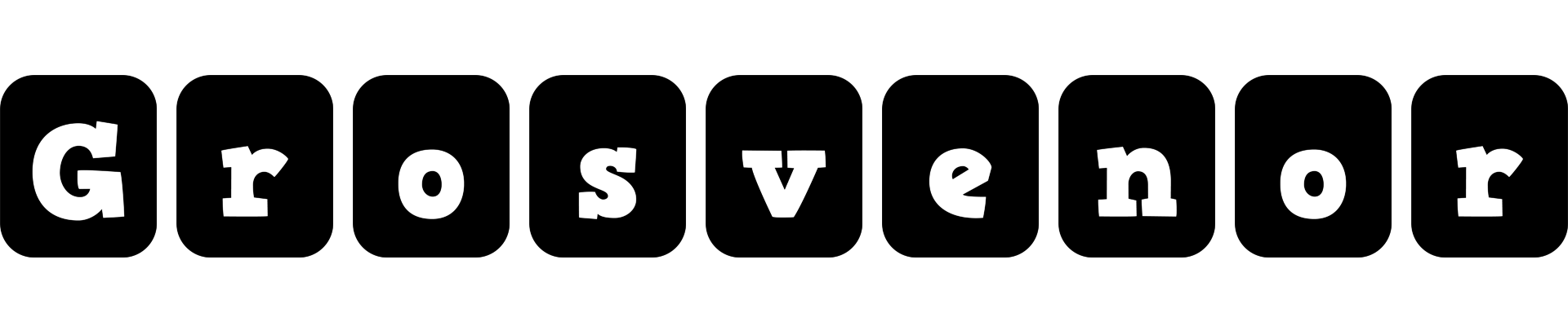 Grosvenor box logo